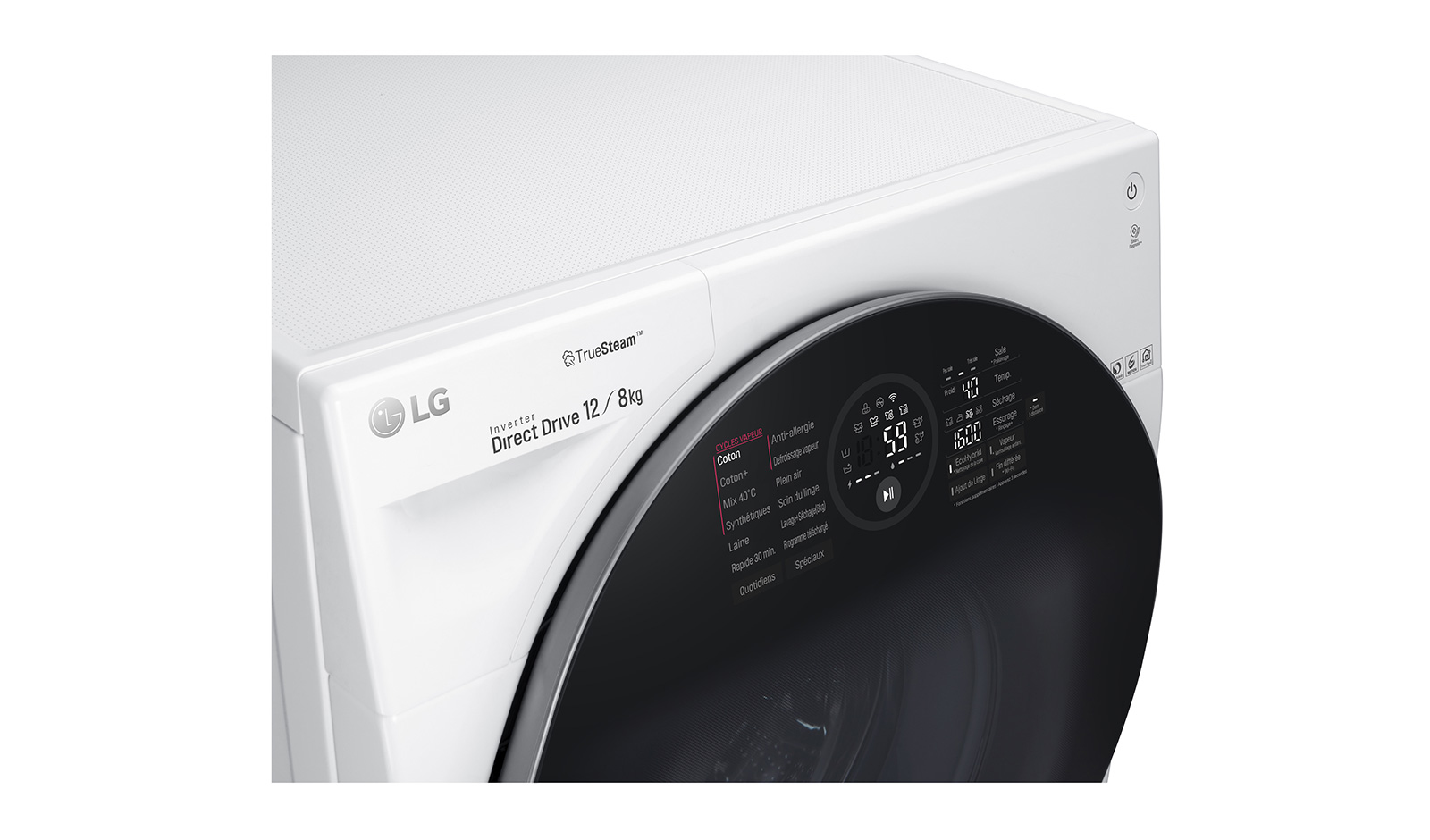 LG F286G1GWRH washer dryer Freestanding Front-load White – image 9