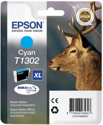 Original Epson T1302 Extra High Capacity Cyan Ink Cartridge - image 2