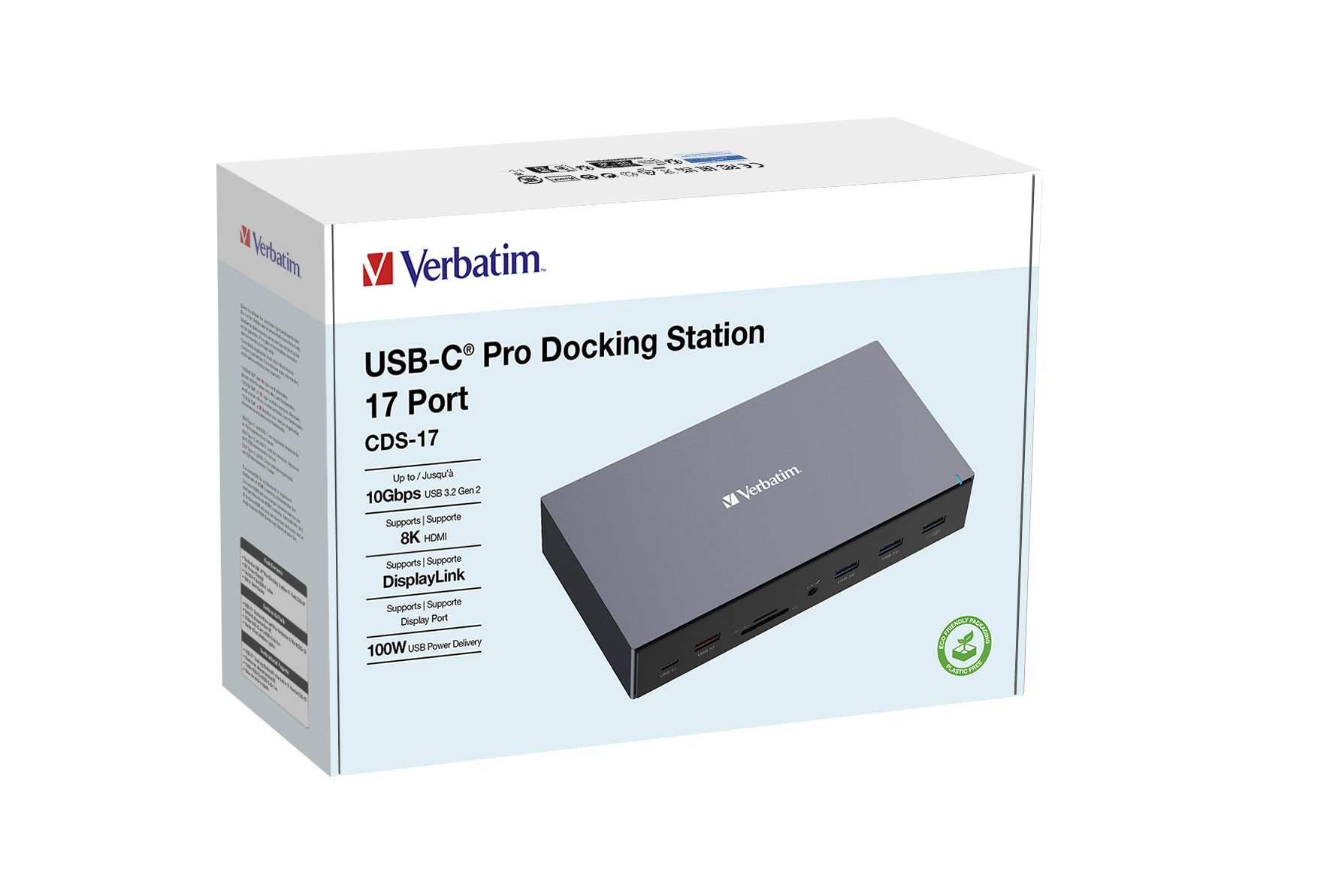 Verbatim CDS-17 Wired USB 3.2 Gen 1 (3.1 Gen 1) Type-C Black, Grey – image 3