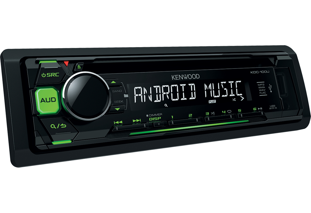 Kenwood KDC-100UG car media receiver Black – image 2