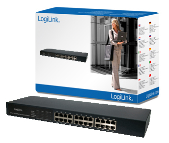LogiLink Gigabit Switch 24-Port – image 1