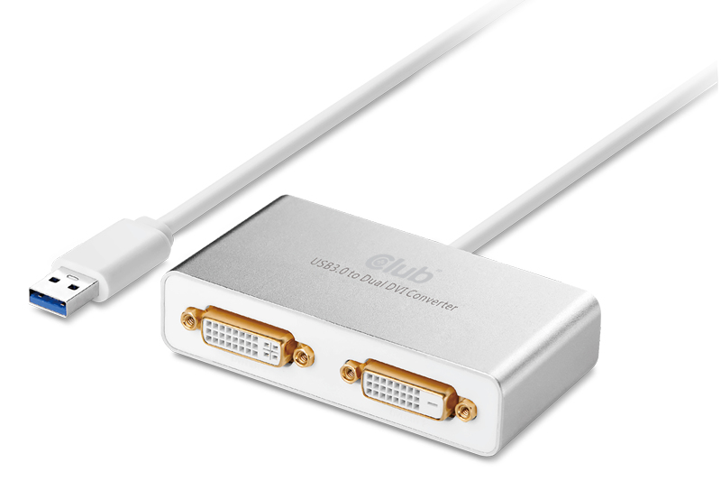 CLUB3D USB 3.0 to DUAL DVI + Audio 3.5mm – image 3