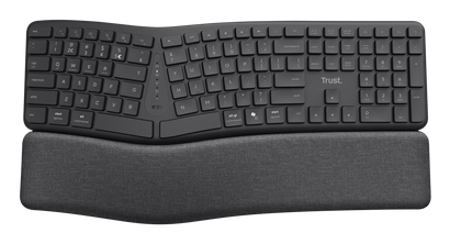Trust Keyra tastiera Casa/ufficio RF senza fili + Bluetooth QWERTY Inglese Nero
