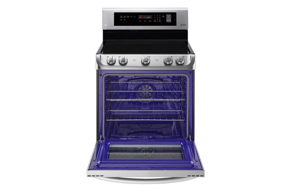 LG LRE4211ST cooker Freestanding cooker Electric Black, Stainless steel – image 7