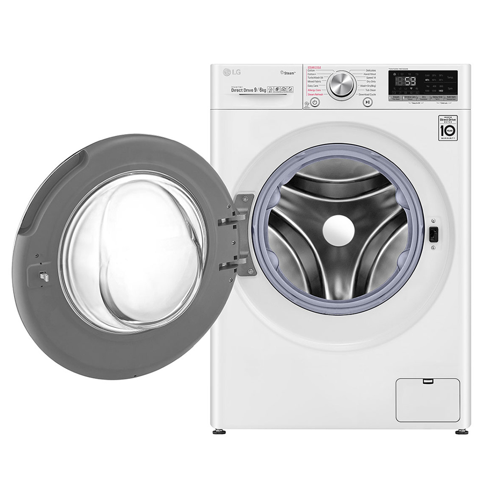 LG F4V5VGP0W washer dryer Freestanding Front-load White – image 2
