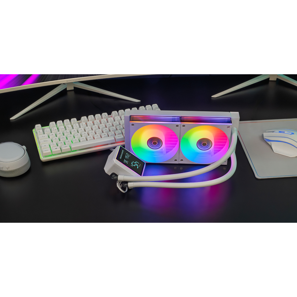 Mars Gaming ML-LCDPRO240W Processor All-in-one liquid cooler – image 5