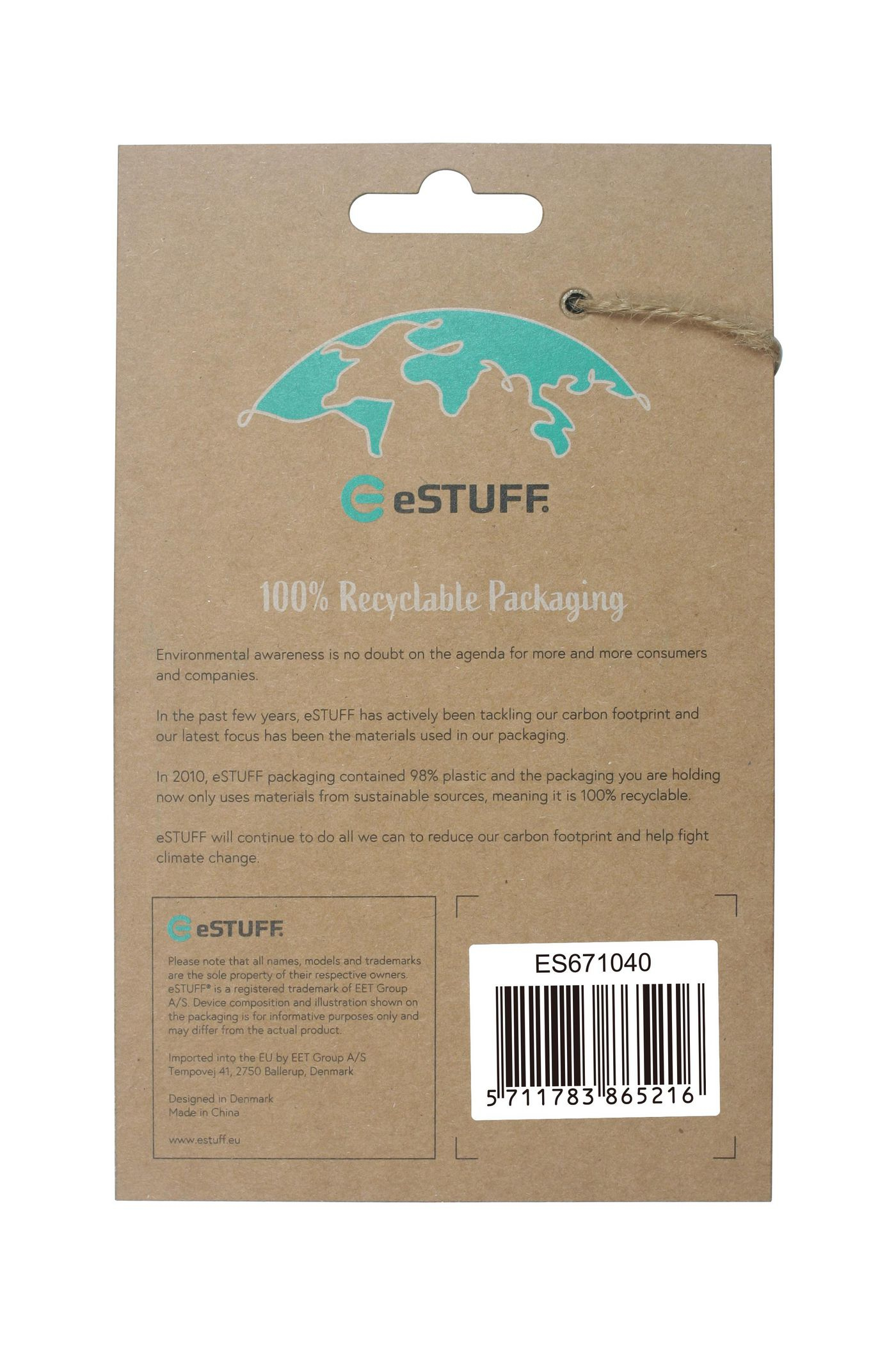 eSTUFF ES671040 mobile phone case Cover Transparent – image 3