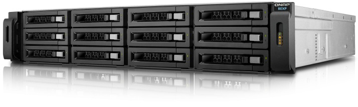 QNAP REXP-1200U-RP disk array Black – image 3