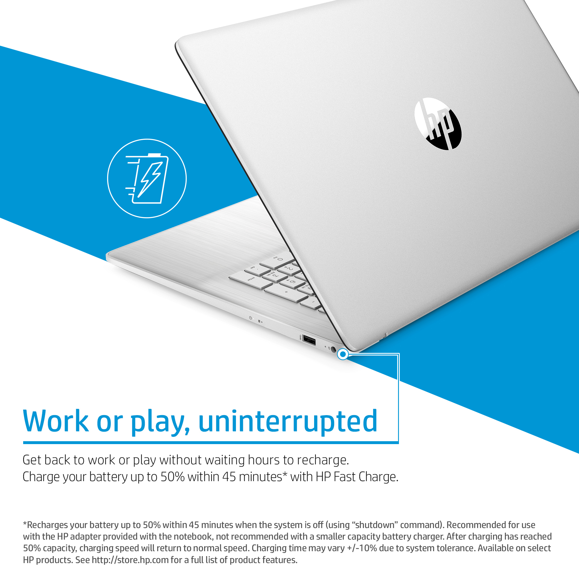 HP 17-cp2006na AMD Ryzen™ 3 7320U Laptop – image 7