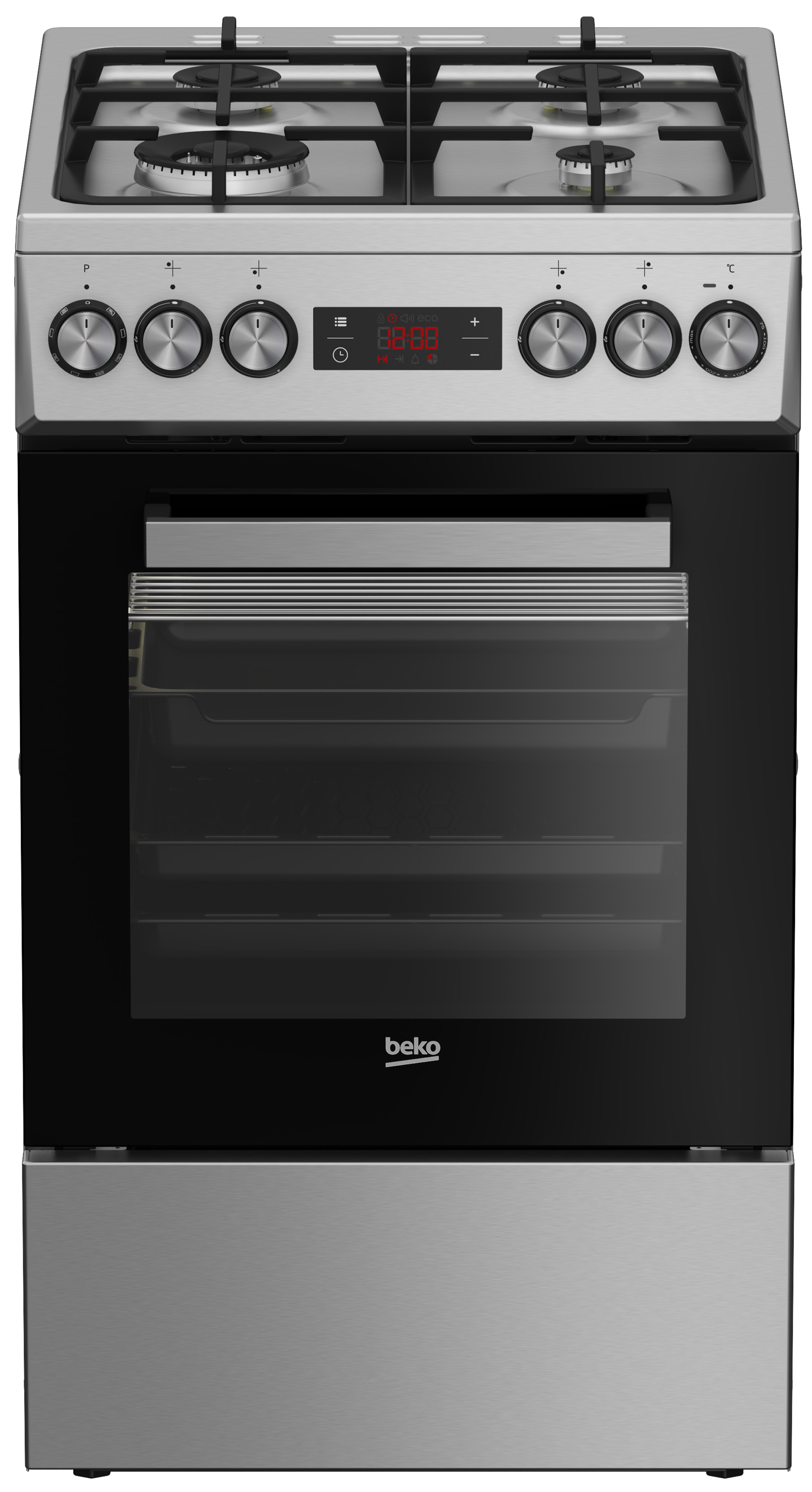 Beko FSM51331DXDT Freestanding cooker Electric Gas Stainless steel – image 1