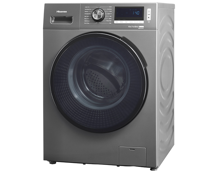 Hisense WDBL1014VT washer dryer Freestanding Front-load Titanium – image 2