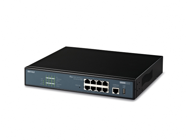 Buffalo BS-POE-G21M L2 Gigabit Ethernet (10/100/1000) Power over Ethernet (PoE) 1U Black – image 1