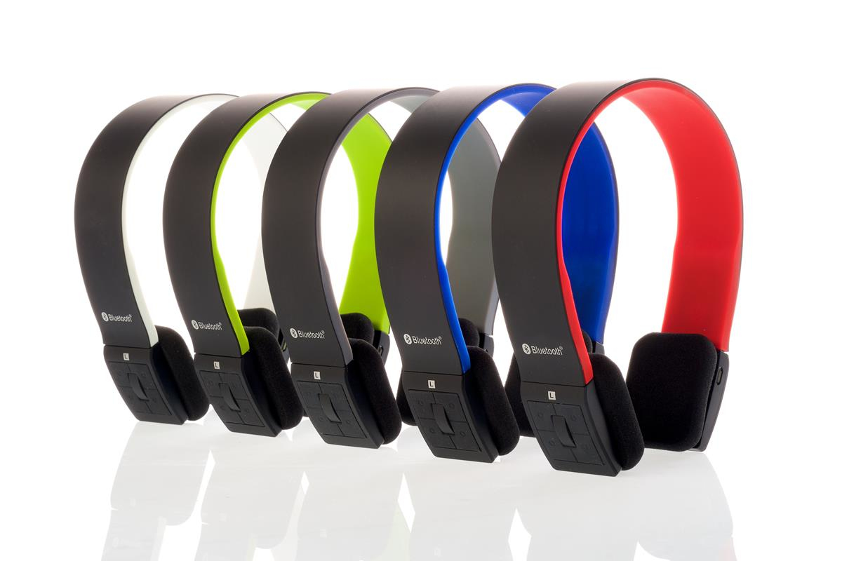 itek ITEH03LBR headphones/headset Wireless Head-band Calls/Music Bluetooth Black, Red – image 4