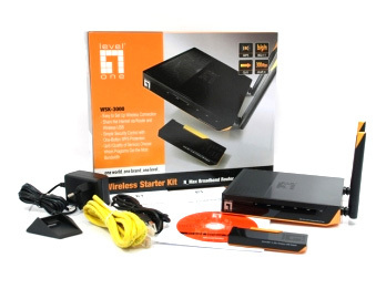 LevelOne WSK-3000 wireless router Fast Ethernet Black, Orange – image 5