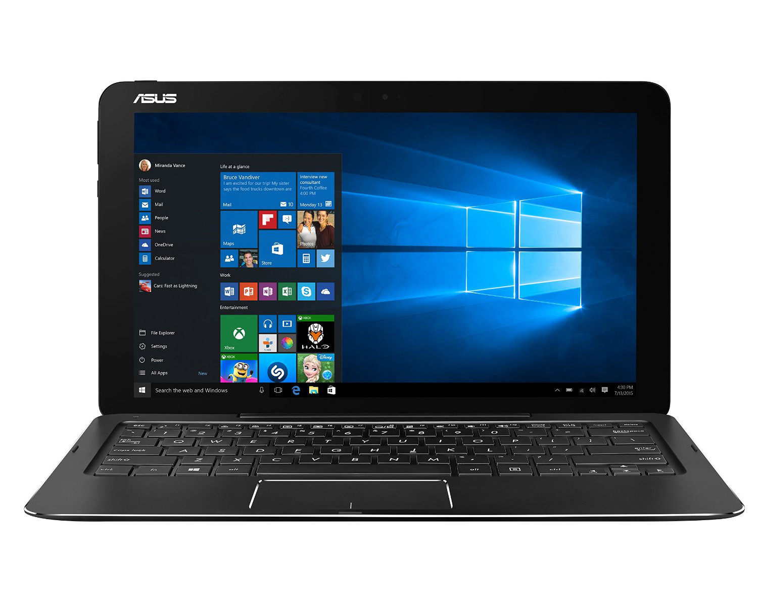 ASUS Transformer Book T302CA-GI044T laptop Intel® Core™ m3 m3-6Y30 Hybrid (2-in-1)
