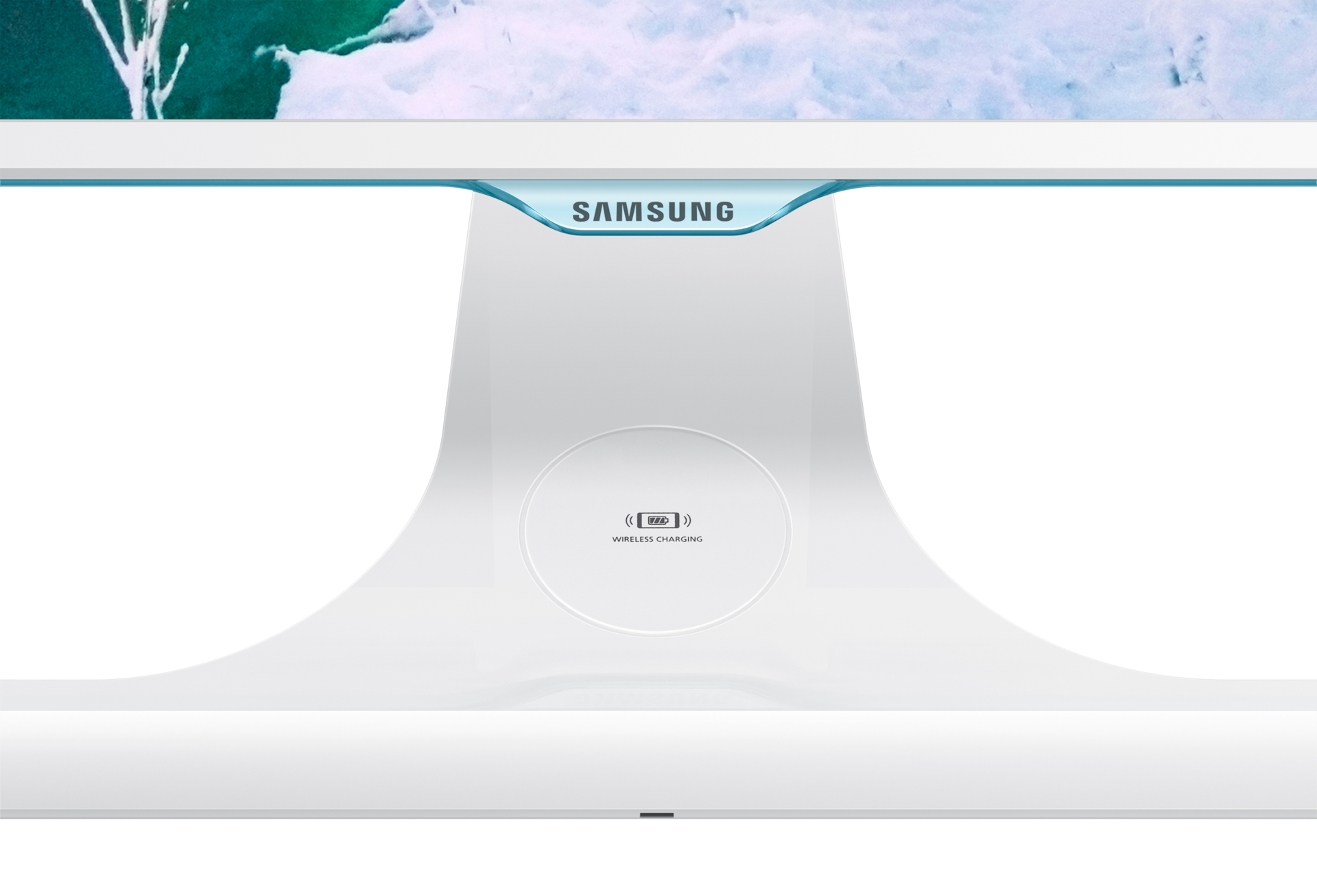 Samsung 23.6″ LED Monitor with smartphone wireless charging image 6