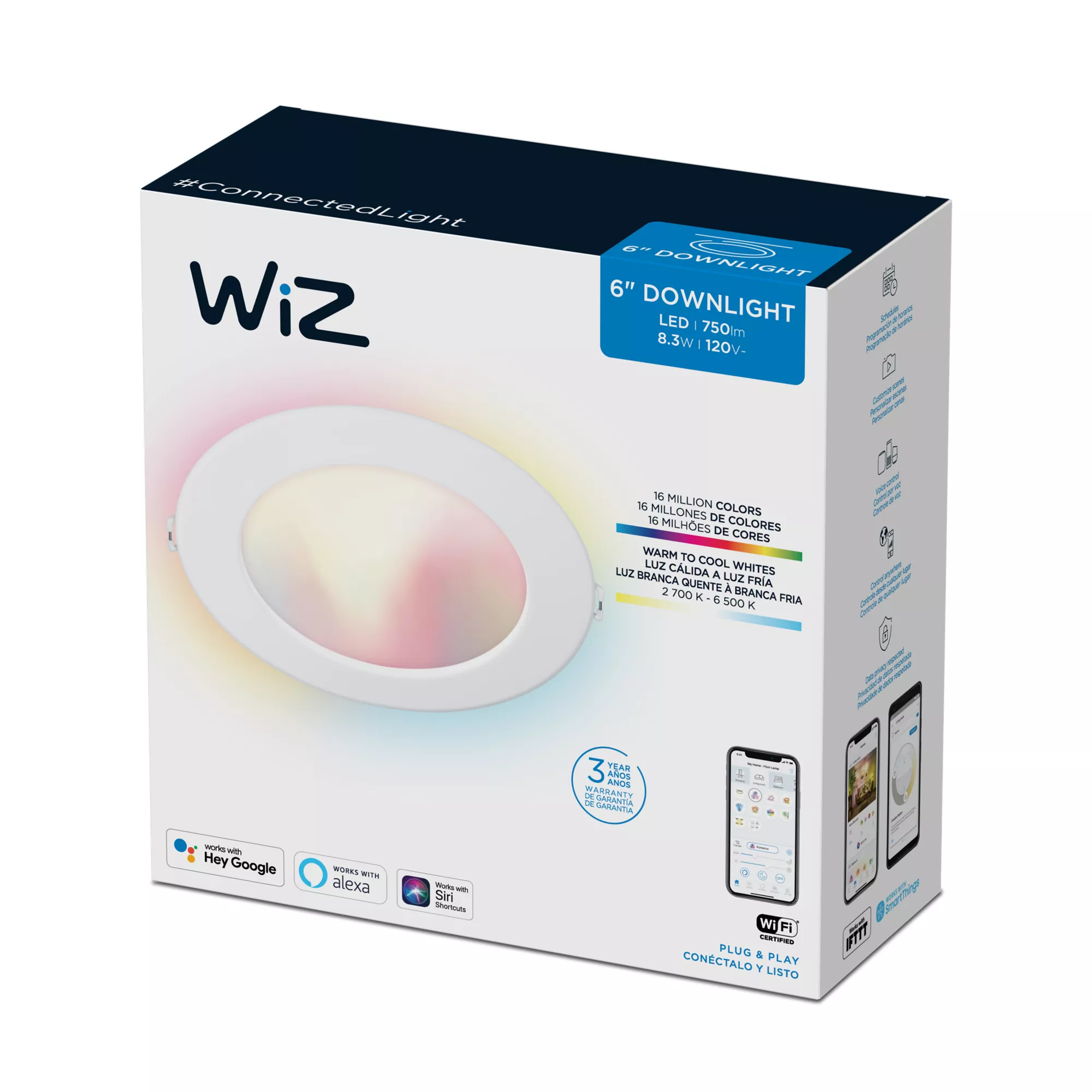 WiZ 8719514550971 smart lighting Smart lighting spot Wi-Fi/Bluetooth – image 5