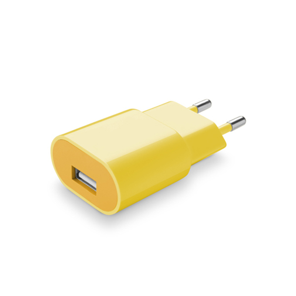 Cellularline 36893 mobile device charger Smartphone, Tablet Yellow AC Indoor