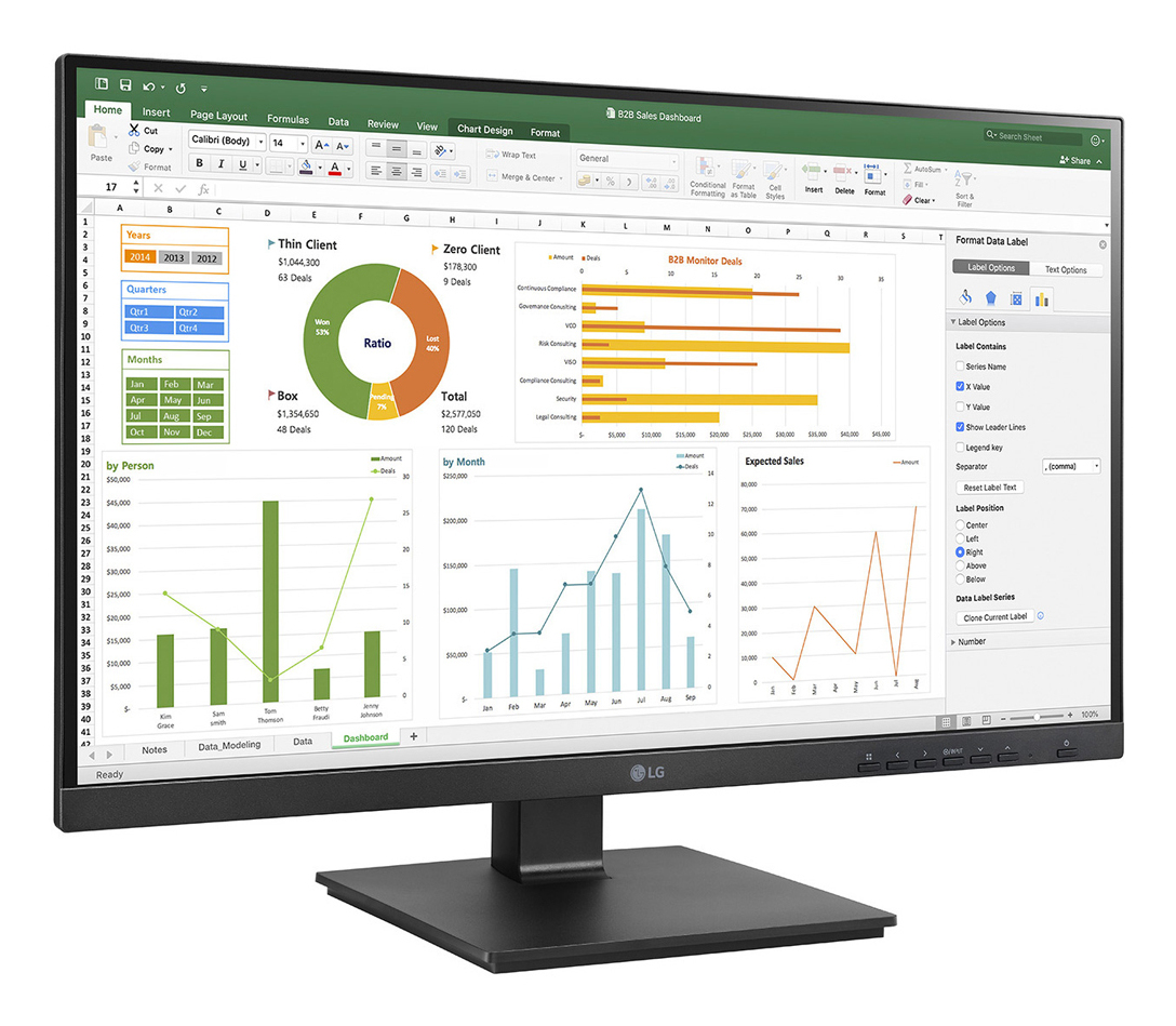 LG 24BN650Y-B computer monitor – image 3
