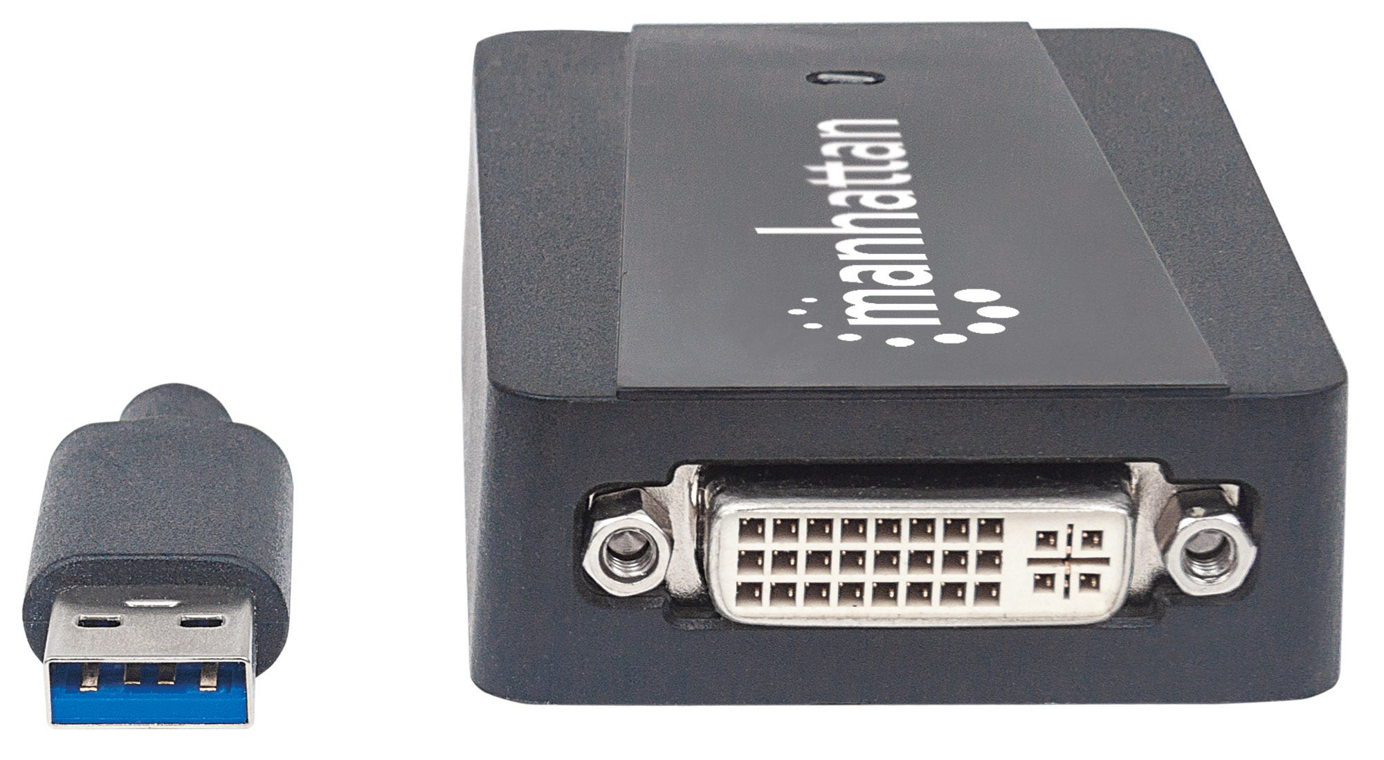 Manhattan USB-A to DVI-I Converter Cable – image 3