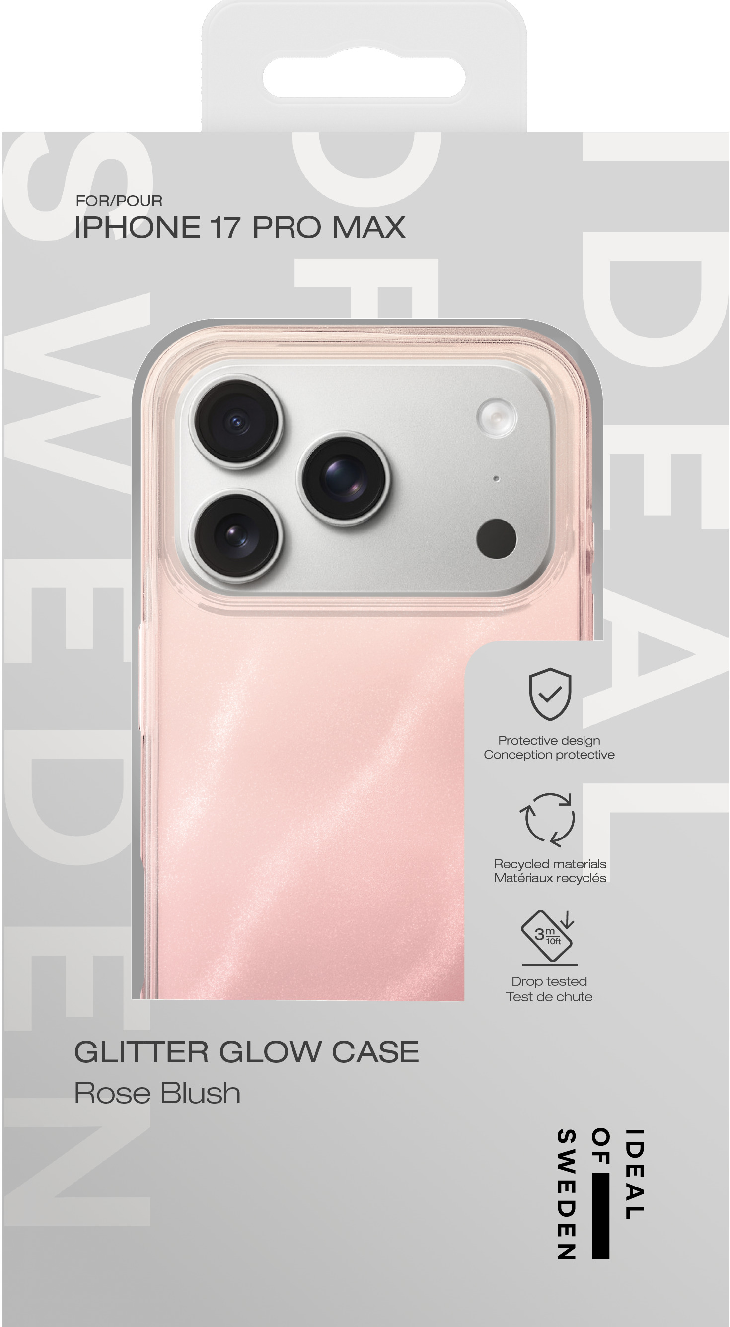 iDeal of Sweden Clear Case iPhone 17 Pro Max Rose Blush – image 4