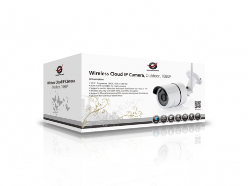 Conceptronic Wireless Cloud IP Camera, Outdoor, 1080P – image 2