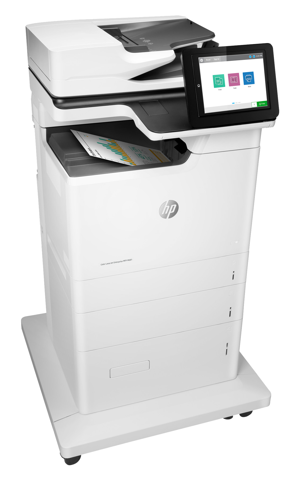 HP Color LaserJet Enterprise MFP M681dh – image 2