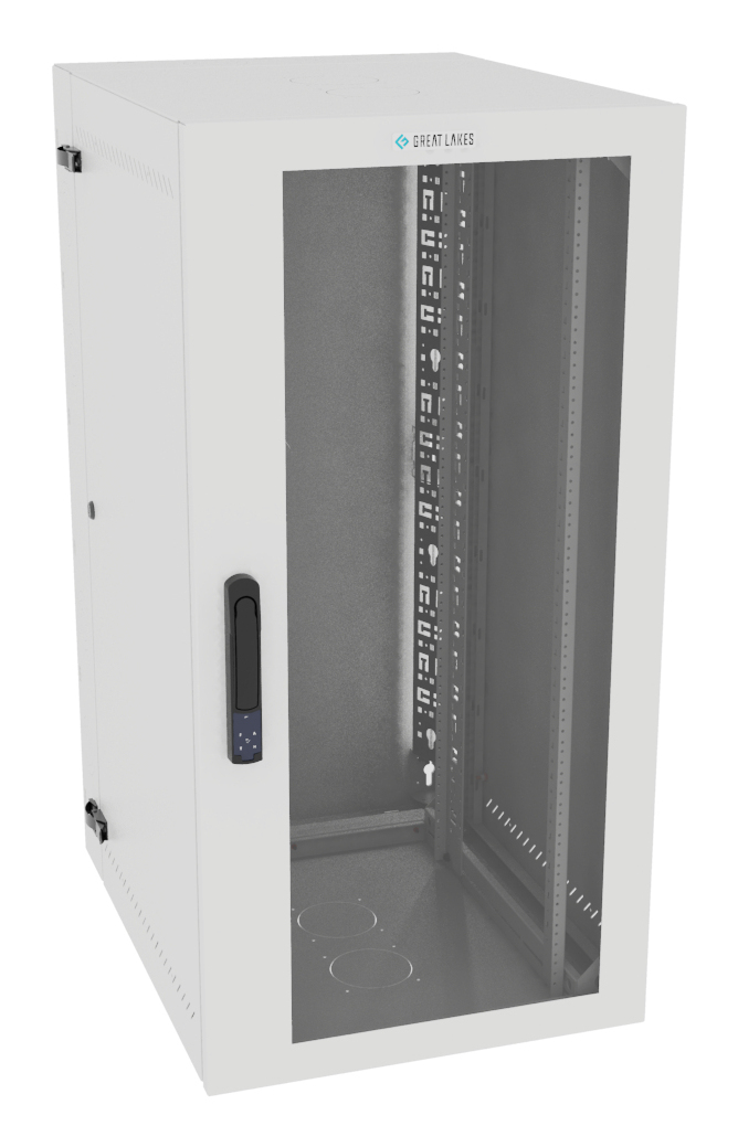 Vertiv VR Rack GL48WMCMP-W-SE-00-CM rack cabinet 25U Wall mounted rack White