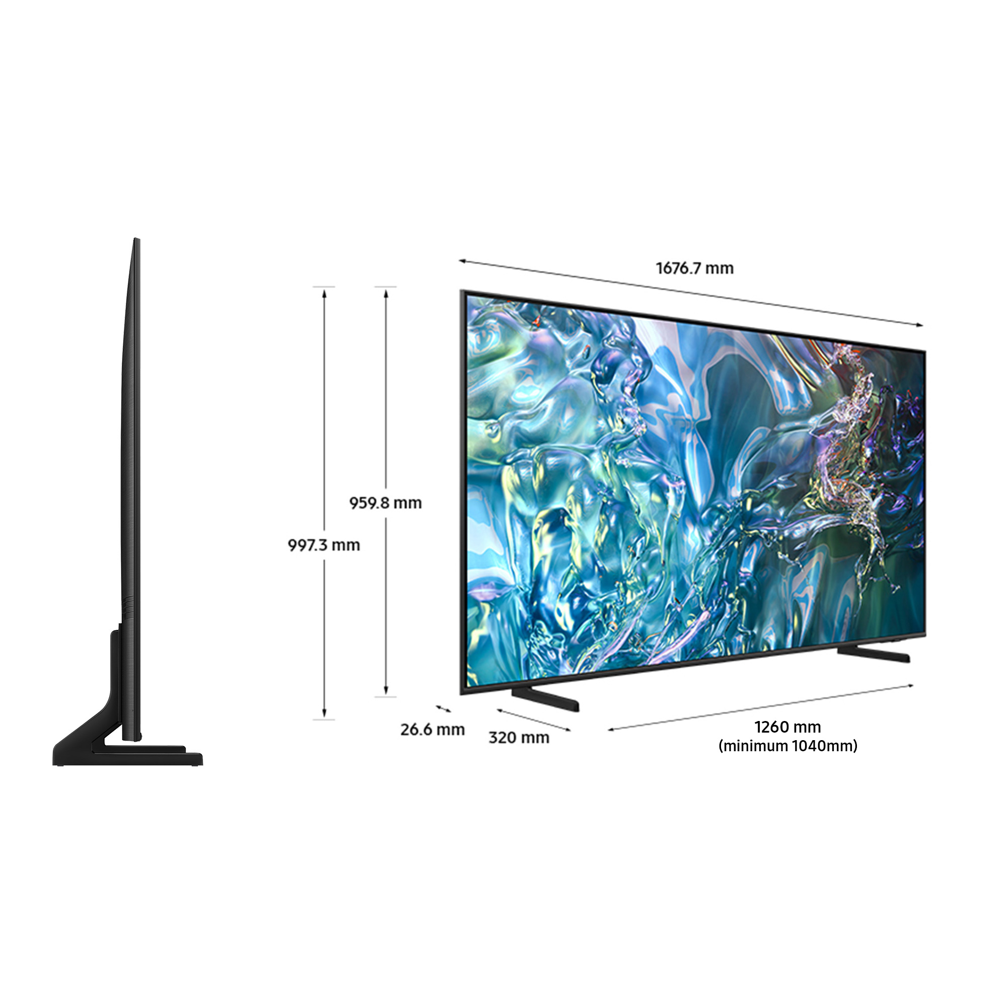 Samsung QE75Q60DAUXXU TV – image 5