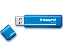 Integral 1GB USB 2.0 ENVOY PLUS BLEUE – image 1