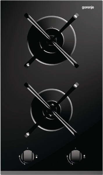Gorenje GC340AC hob Black Built-in Gas 2 zone(s)