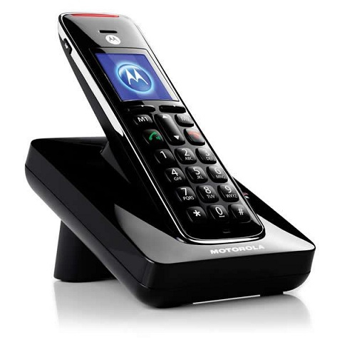 Motorola CD101 DECT telephone Caller ID Black