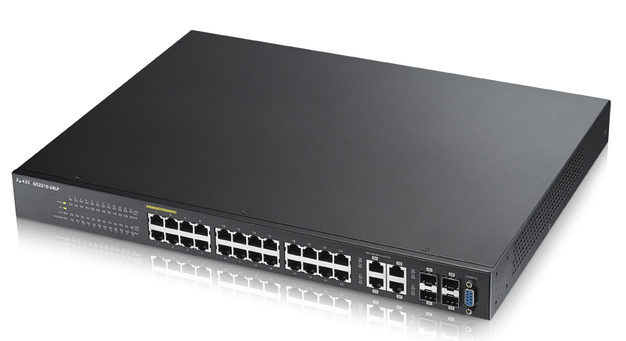 Zyxel GS2210-24LP Managed L2 Gigabit Ethernet (10/100/1000) 1U – image 1