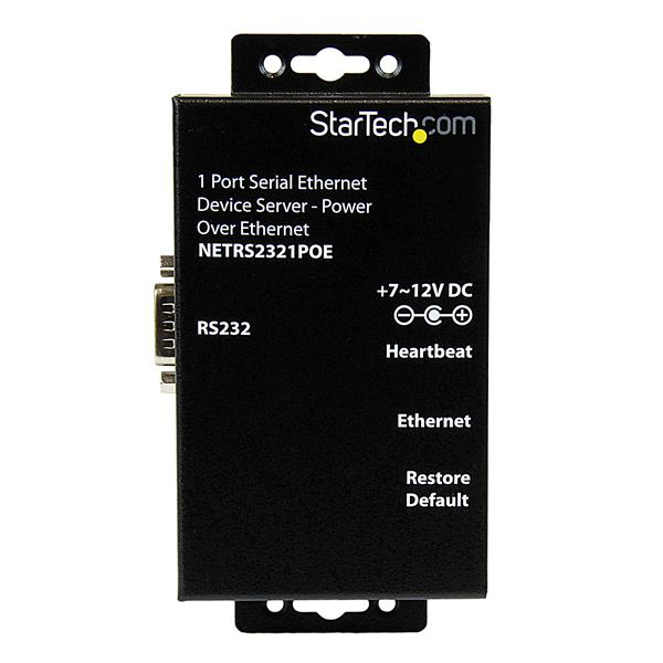 StarTech.com 1 Port RS232 Serial Ethernet Device Server - PoE Power Over Ethernet – image 4