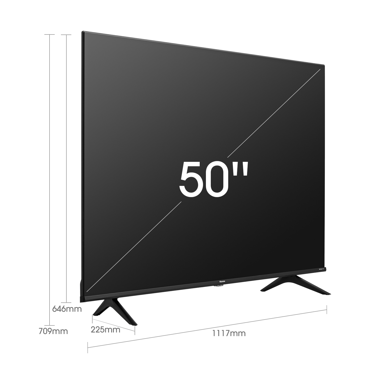 Hisense 50A6CG TV 127 cm (50") 4K Ultra HD Smart TV Wi-Fi Black 300 cd/m² – image 7
