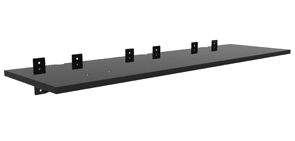 Multibrackets M Plexishelf Extra Wide Black