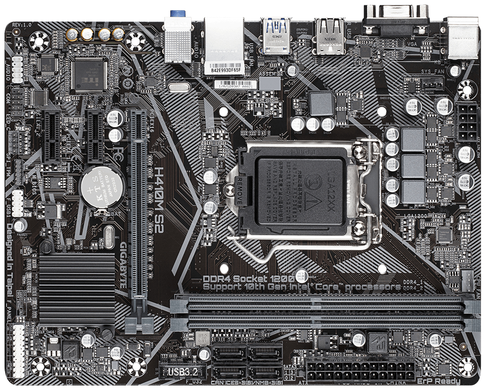 GIGABYTE H410M S2 – image 2