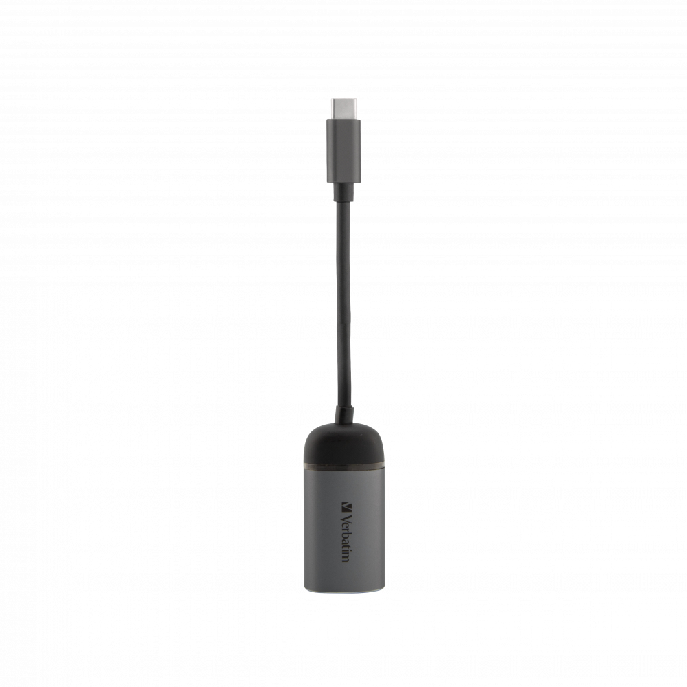 Verbatim 49146 laptop dock/port replicator USB 3.2 Gen 1 (3.1 Gen 1) Type-C Black, Silver – image 4