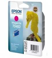 Epson T0483 Magenta Ink Cartridge (Seahorse)