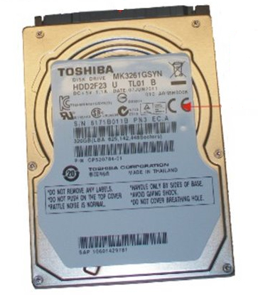 Fujitsu FUJ:CP520784-XX internal hard drive