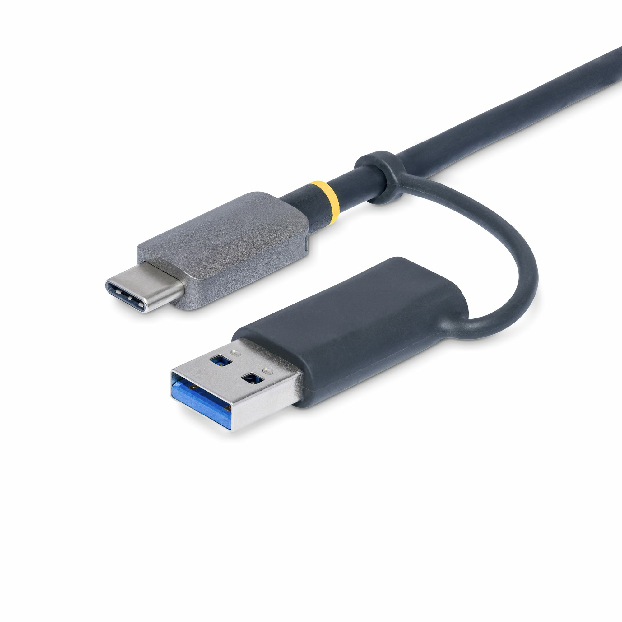 Lector de Tarjetas StarTech.com FCREADMICRO3V2 - USB-C/USB-A - SD, MicroSD, CompactFlash - Gris - FCREADMICRO3V2