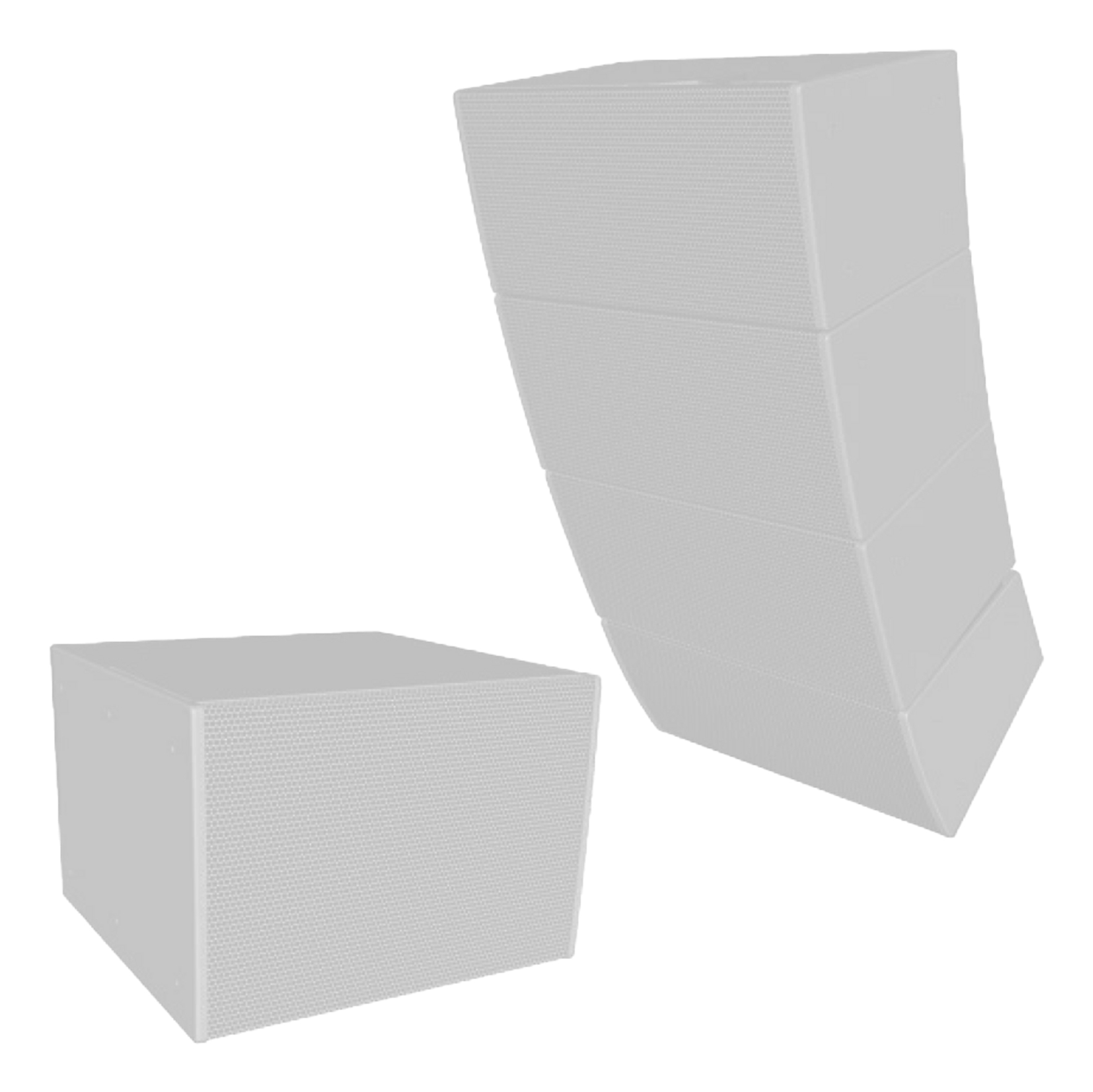 Community IV6-118SWRW White Passive subwoofer