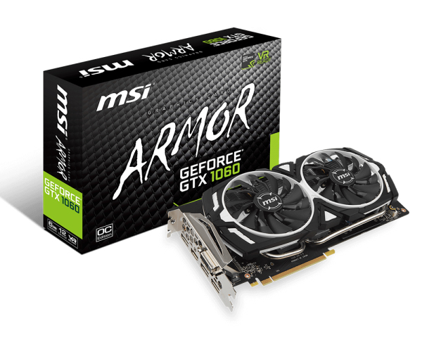 MSI 1060 ARMOR 6G OC – image 1