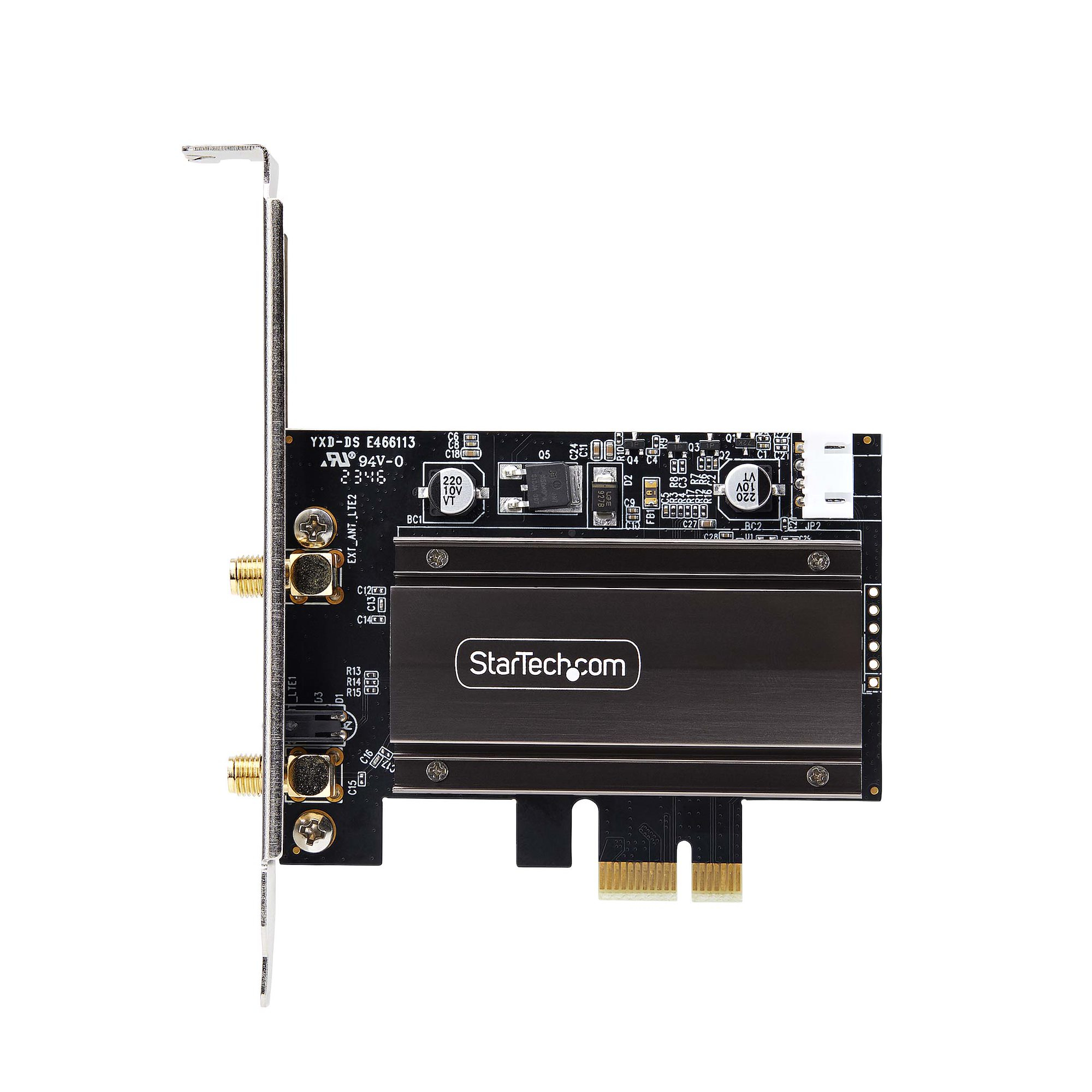StarTech.com Wi-Fi 6E PCIe Network Card with Bluetooth 5.3, Magnetic Antenna Base with 3.6ft Cables, Tri-Band 802.11ax, AX5400 WiFi NIC, Windows/Linux - PCI Exp – image 4
