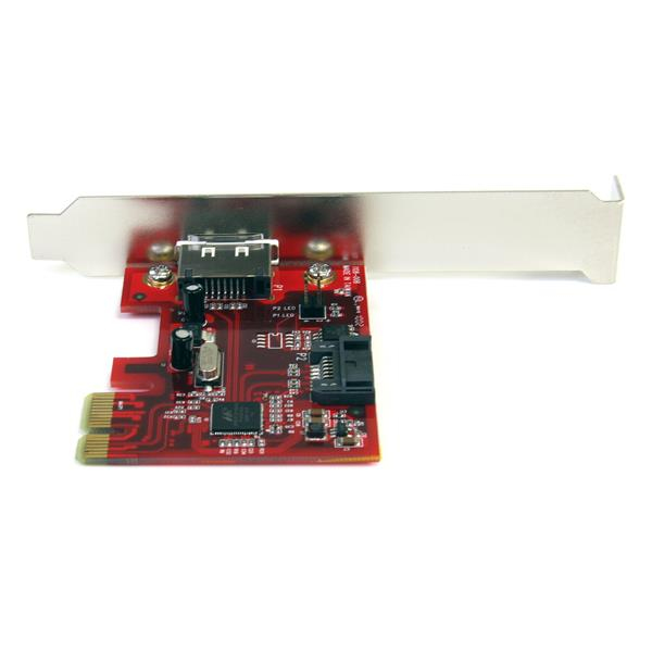 StarTech.com tarjeta adaptadora PCIe en uso