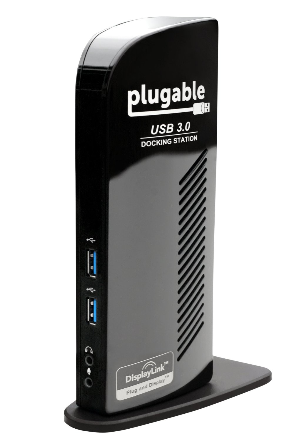 Plugable Technologies UD-3000 laptop dock/port replicator Wired USB 3.2 Gen 1 (3.1 Gen 1) Type-A Black – image 1