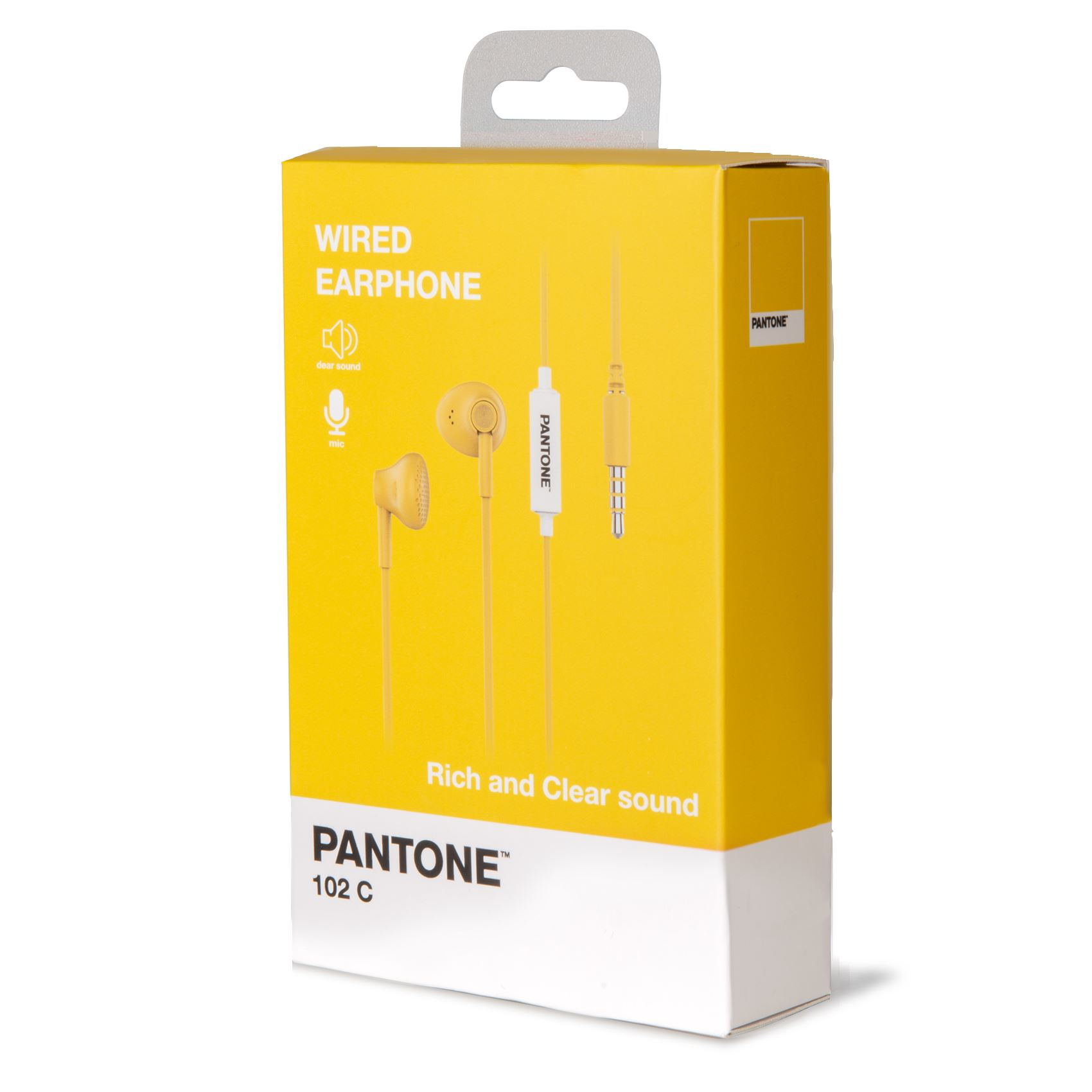 Celly PT-WDE001Y headphones/headset Wired In-ear Calls/Music Yellow – image 3