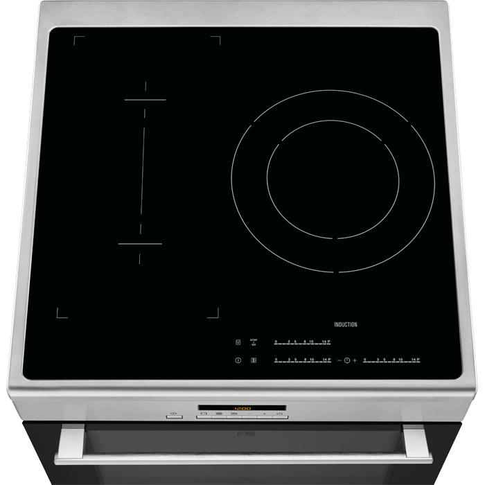 Electrolux EKF6772AOX Freestanding cooker Electric Zone induction hob Black, Stainless steel – image 6