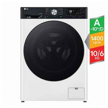 LG F4DR7510SGH washer dryer Freestanding Front-load White – image 2