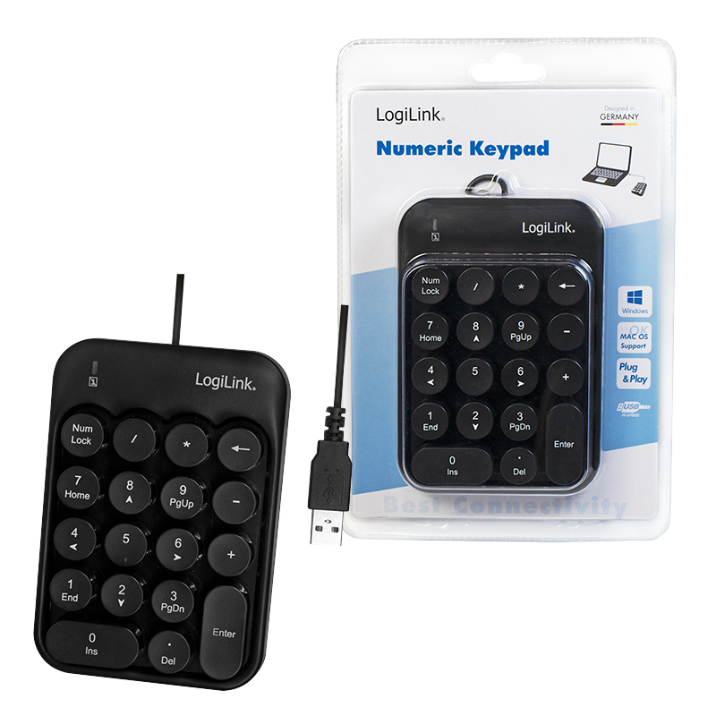 LogiLink ID0174 numeric keypad Universal USB Black – image 6